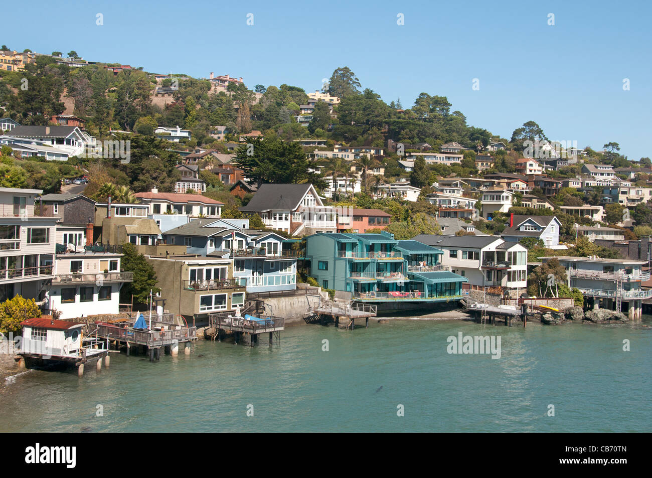 Tiburon San Francisco California United States of America USA Américain Town City Banque D'Images
