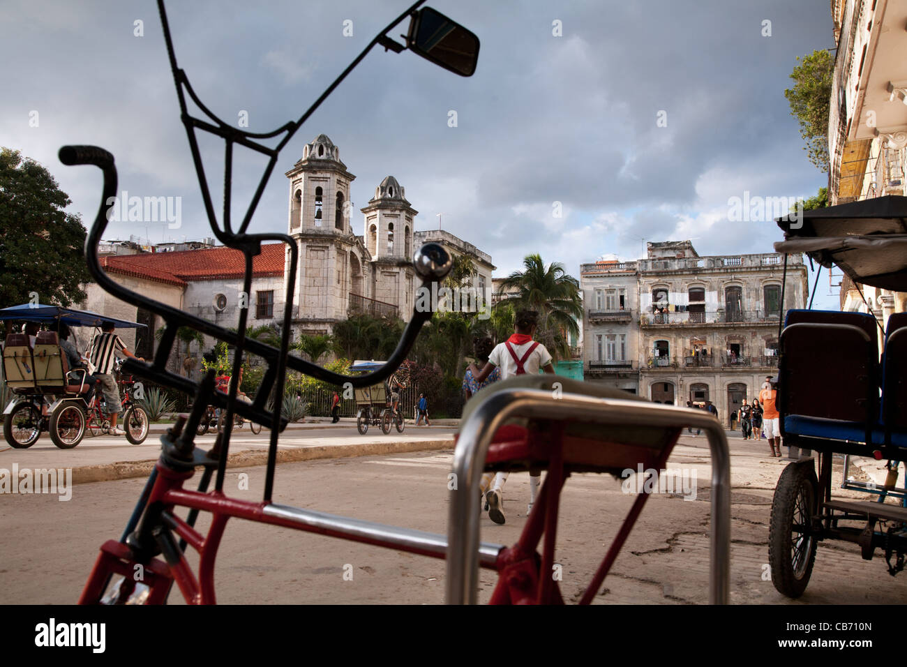 Scène de rue, La Havane (La Habana, Cuba) Banque D'Images