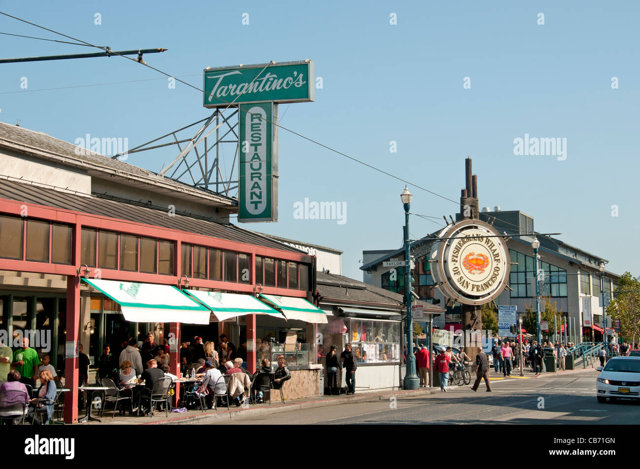 Marina Fishermans Wharf San Francisco California USA Banque D'Images
