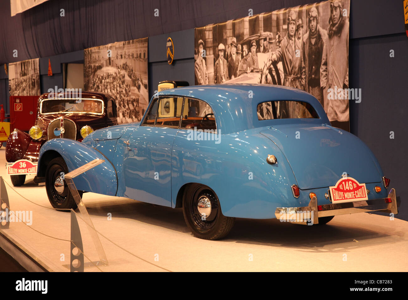 Allard P1 - vainqueur du rallye de Monte Carlo 1952, représenté à l'Essen Motor Show d'Essen, Allemagne, le 29 novembre 2011 Banque D'Images