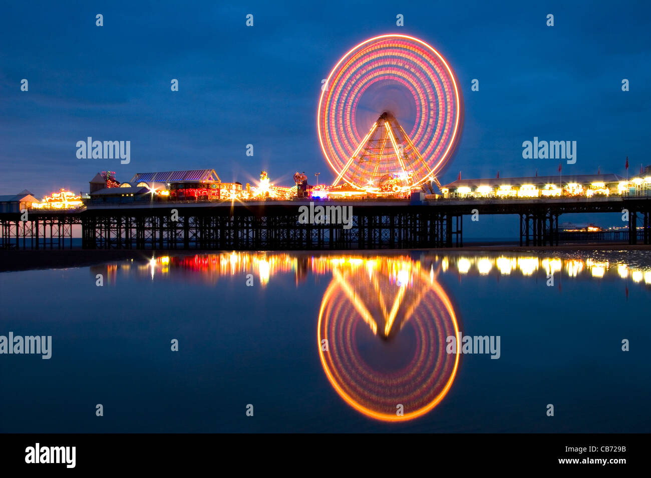 Blackpool, Angleterre Banque D'Images