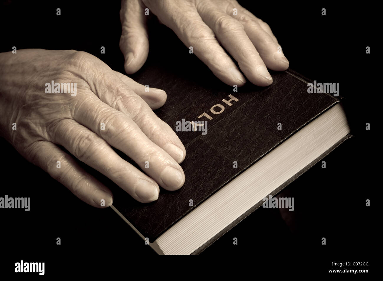 Sainte Bible Banque D'Images