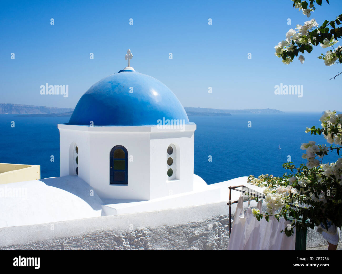 Santorin, Grèce Banque D'Images