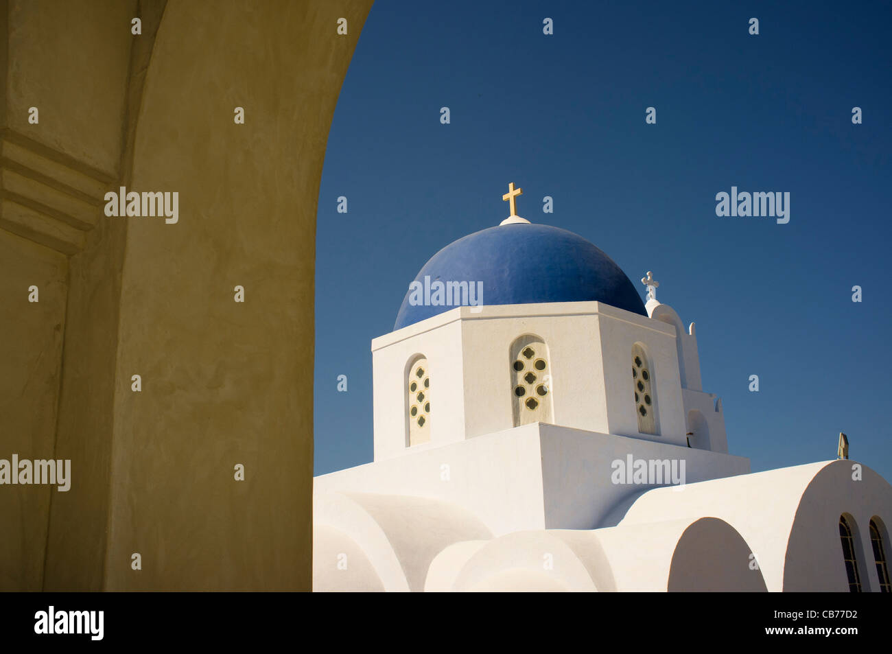 Santorin, Grèce Banque D'Images