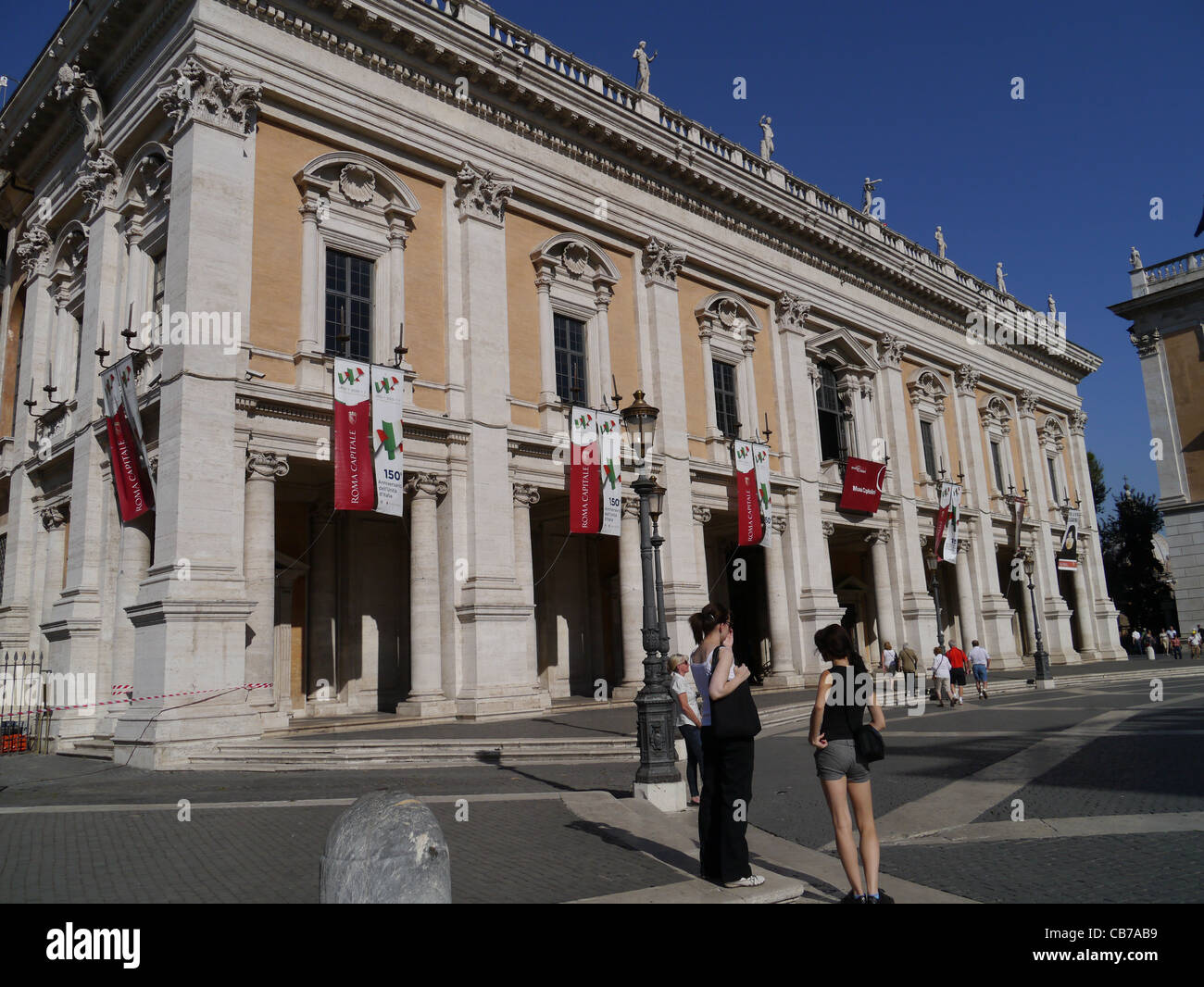 Musée du Capitole, Rome Banque D'Images