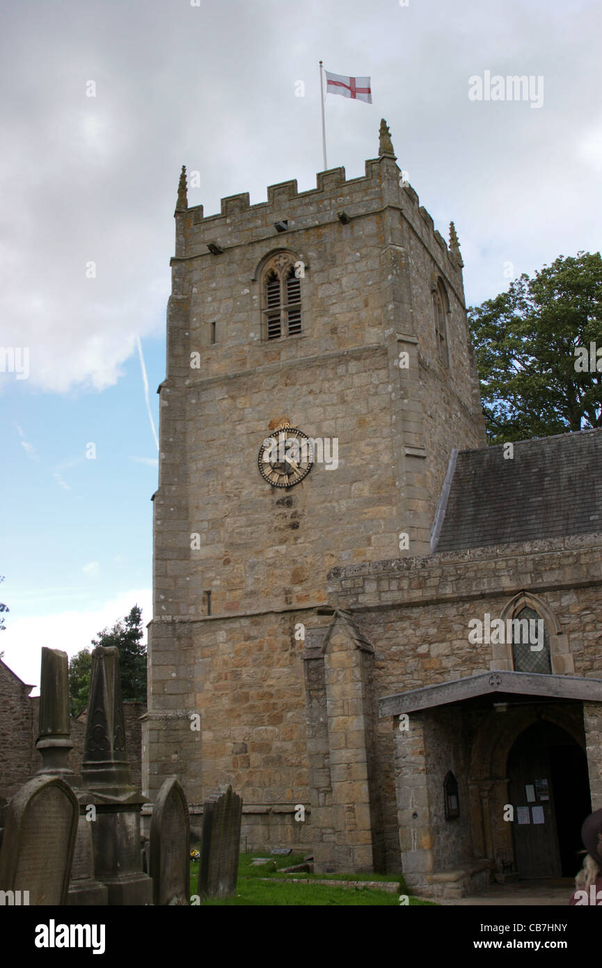 L'église, Saint Romald Romaldkirk, County Durham, Angleterre Banque D'Images