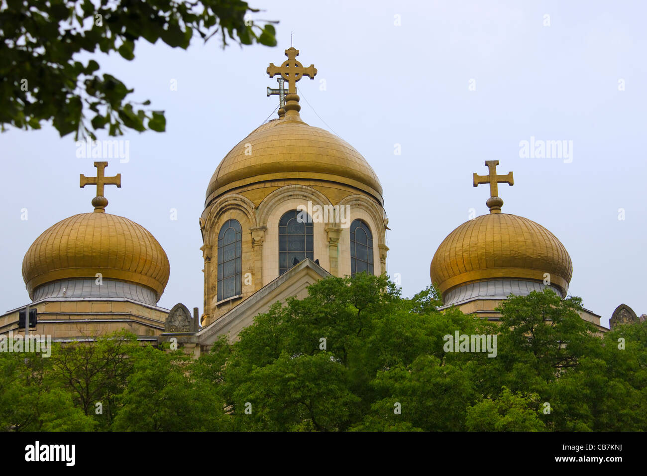 Cathédrale de l'Assomption de la Vierge, Varna, Bulgarie Banque D'Images