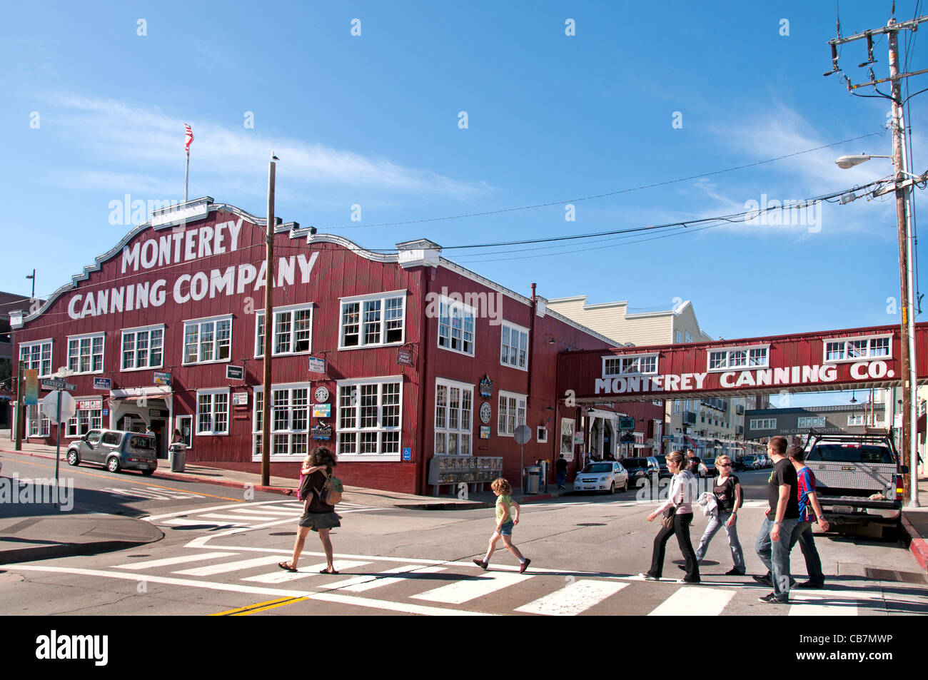 Californie Monterey Canning Company Port Port USA American United States of America Banque D'Images