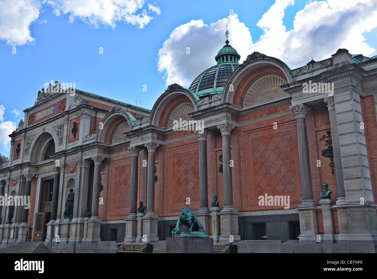 Copenhague : Ny Carlsberg Glyptotek Banque D'Images
