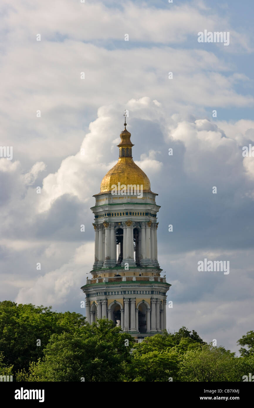 Grande Laure Clocher, Kiev Petchersk Lavra, UNESCO World Heritage Site, Kiev, Ukraine Banque D'Images