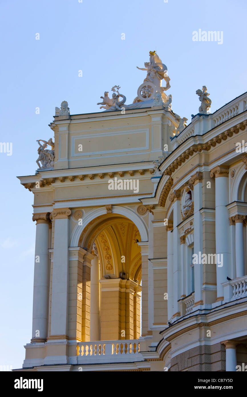 Théâtre de ballet et d'opéra, Odessa, Ukraine Banque D'Images