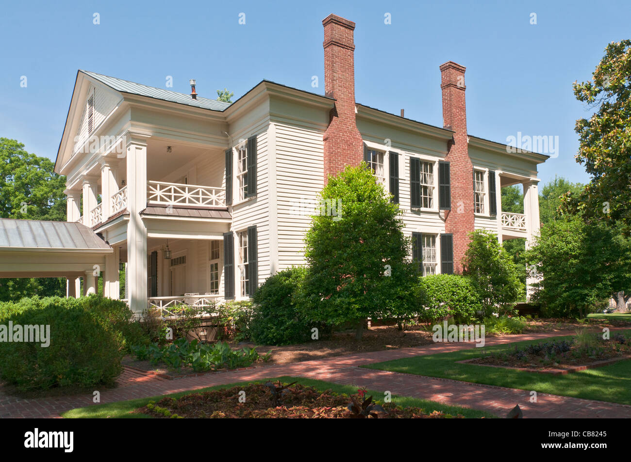 Alabama, Birmingham, Arlington Antebellum Home and Gardens, Birmingham, dernier Renaissance grecque antebellum home, c.1840s Banque D'Images