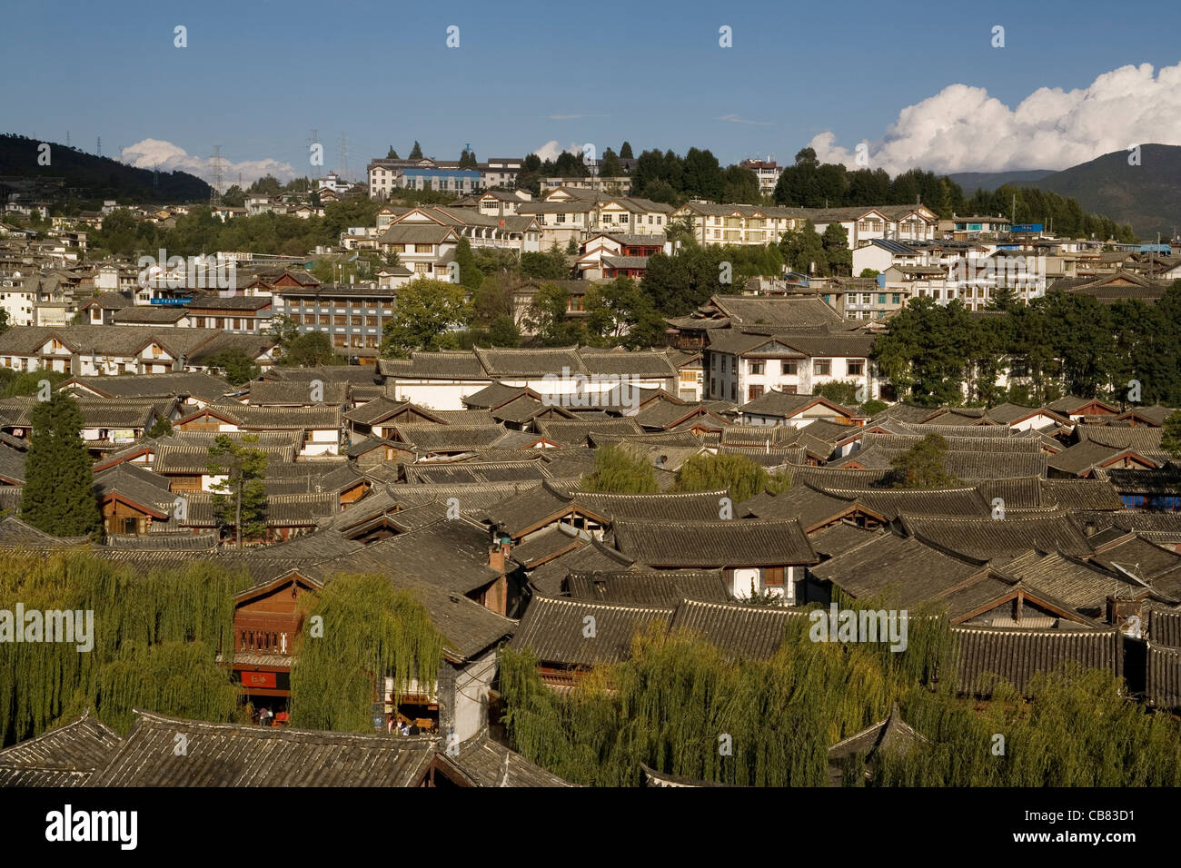 Chine Yunnan Lijiang old town Banque D'Images