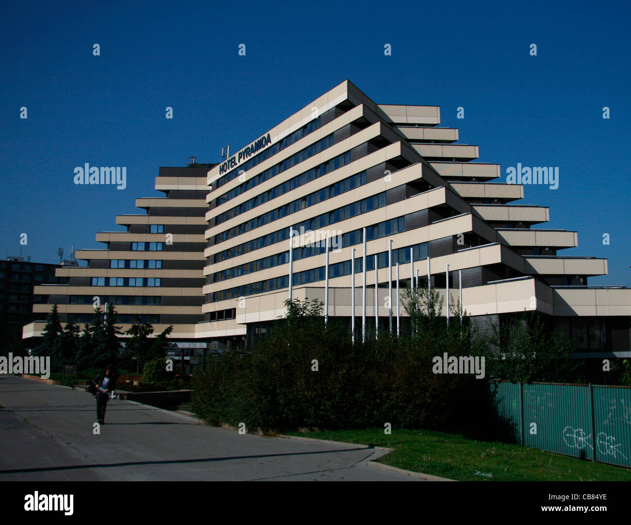 Prague, Ariane, hôtel Pyramida, bâtiment (CTK Photo/Marketa Hofmanova) Banque D'Images