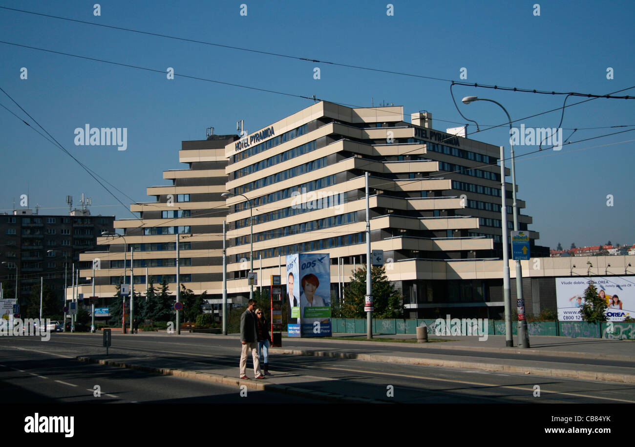 Prague, Ariane, hôtel Pyramida, bâtiment (CTK Photo/Marketa Hofmanova) Banque D'Images