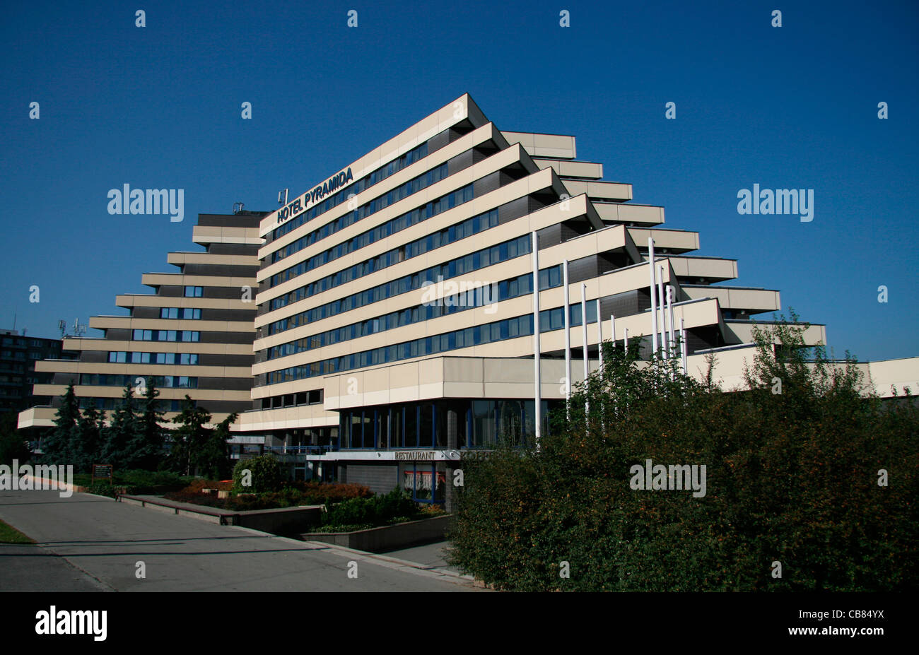 Prague, Ariane, hôtel Pyramida, bâtiment (CTK Photo/Marketa Hofmanova) Banque D'Images
