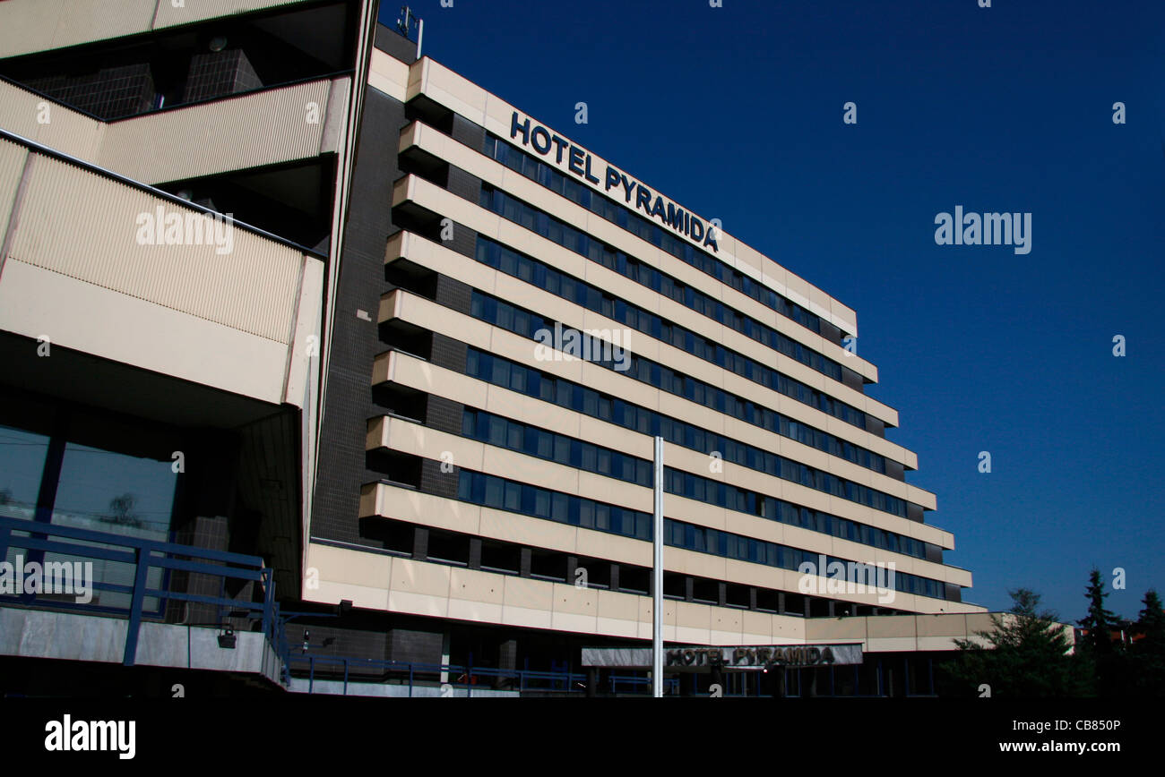 Prague, Ariane, hôtel Pyramida, bâtiment (CTK Photo/Marketa Hofmanova) Banque D'Images