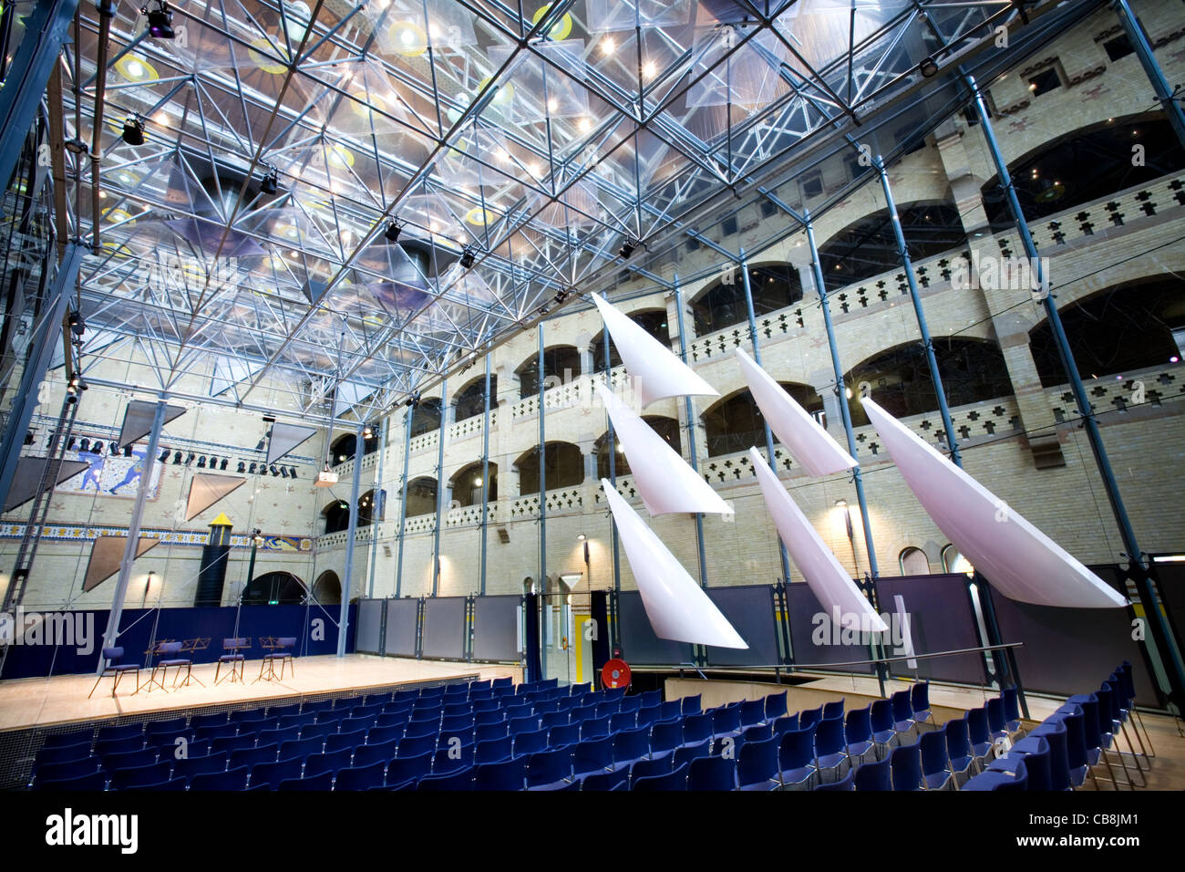 Beurs van Berlage concert hall, Amsterdam, Pays-Bas Banque D'Images