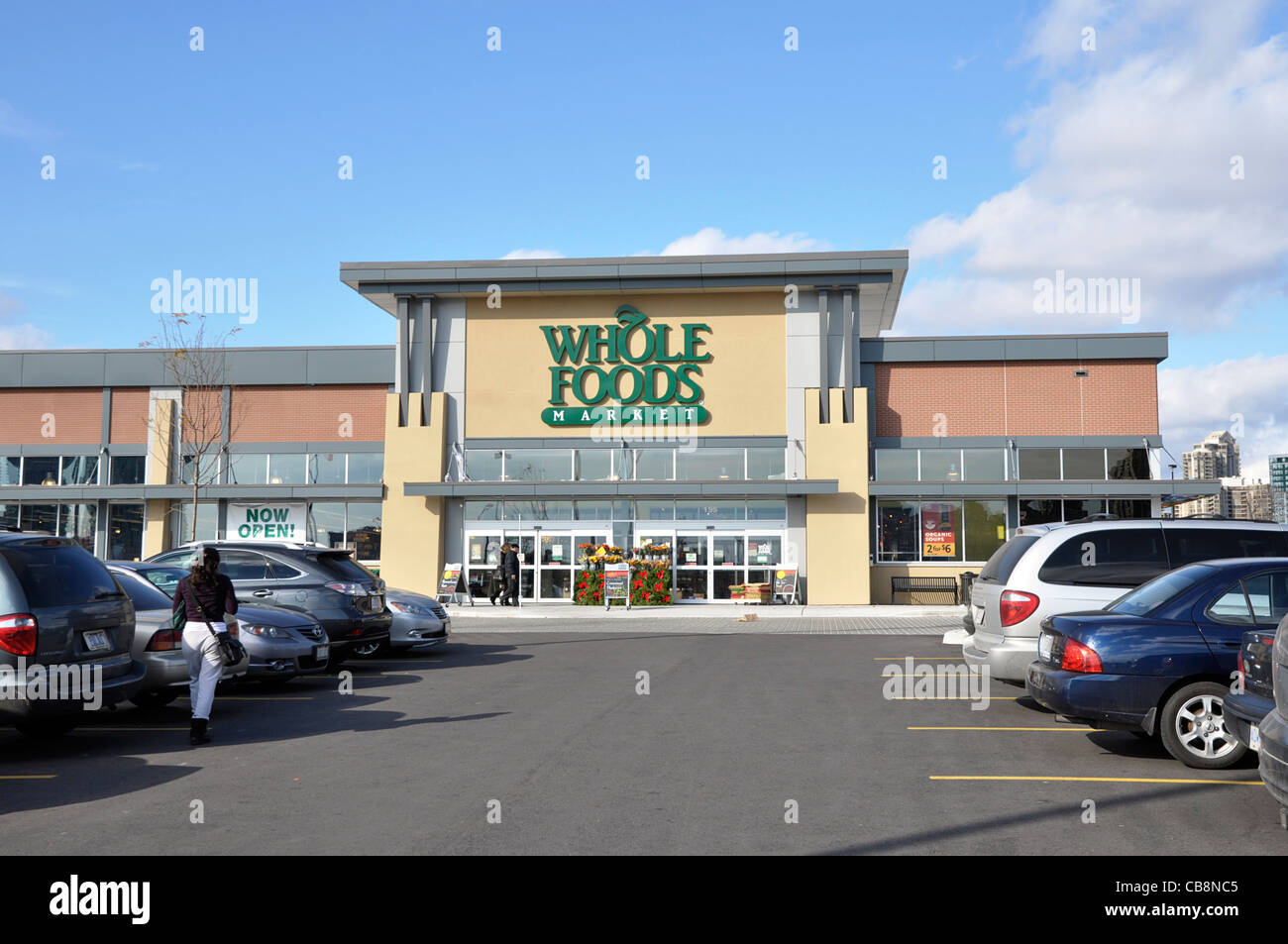 Whole Foods Market / épicerie biologique, Canada Banque D'Images