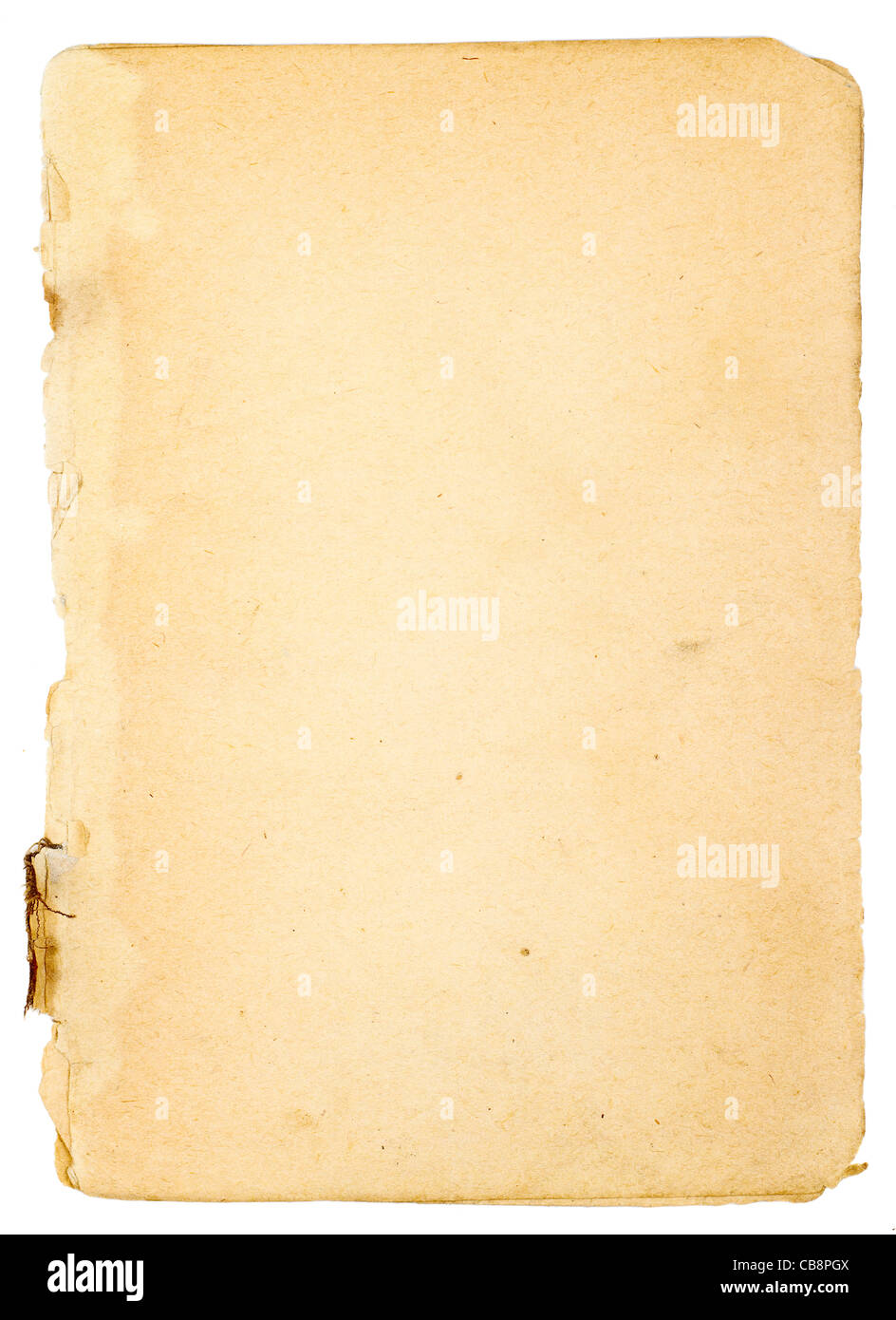 Livres anciens de différentes formes et couleurs. Isolé sur fond blanc. Banque D'Images