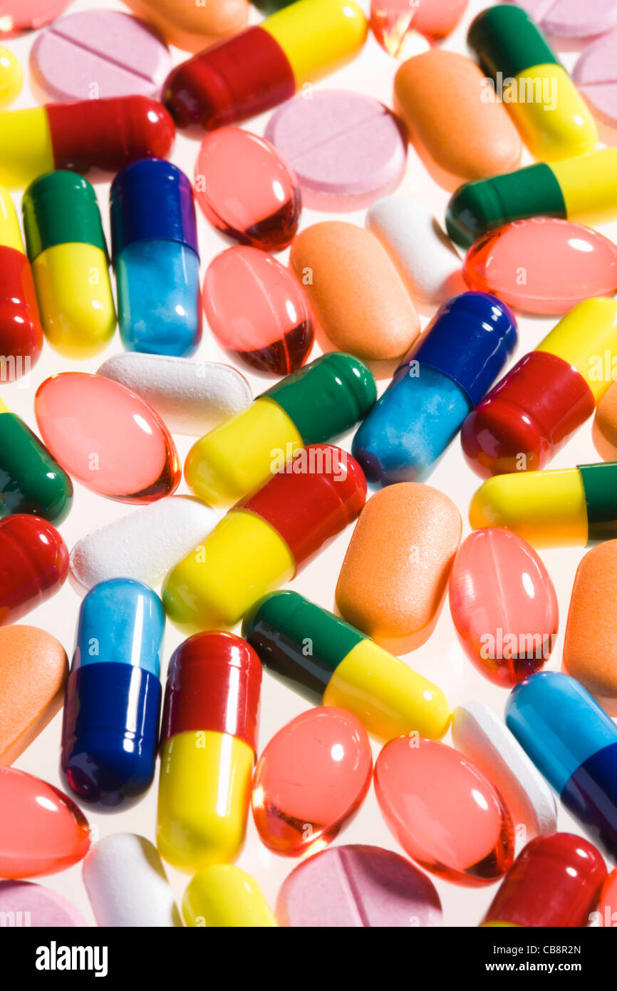 Pilules. Banque D'Images