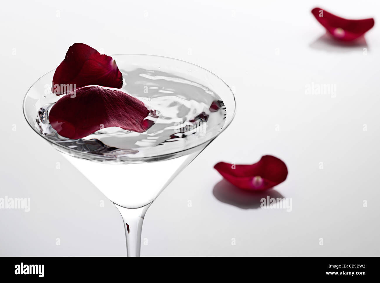 martini rose Banque D'Images