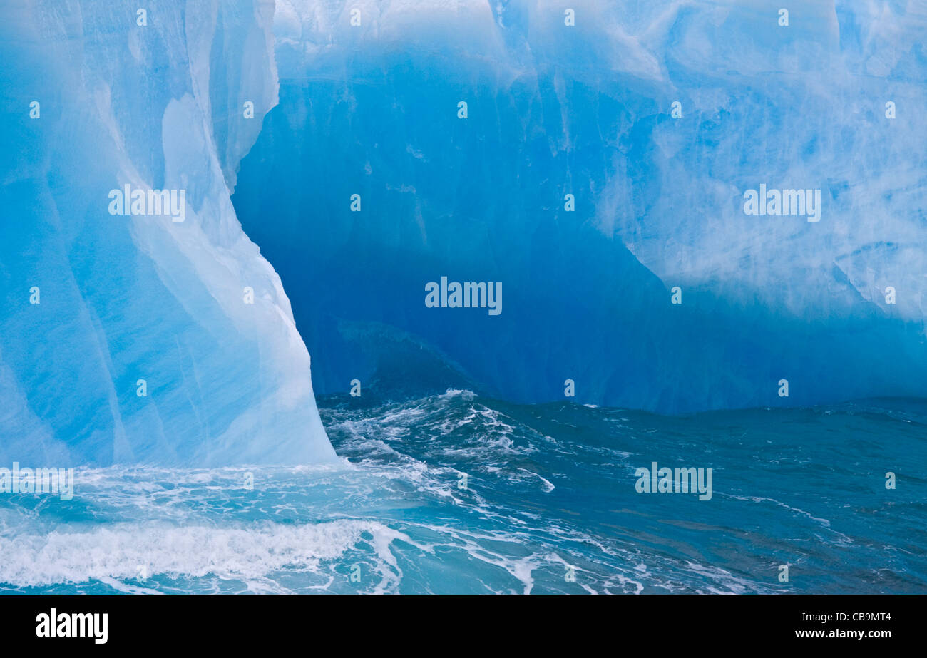 Iceberg, de l'île Coronation Orcades du Sud, Banque D'Images
