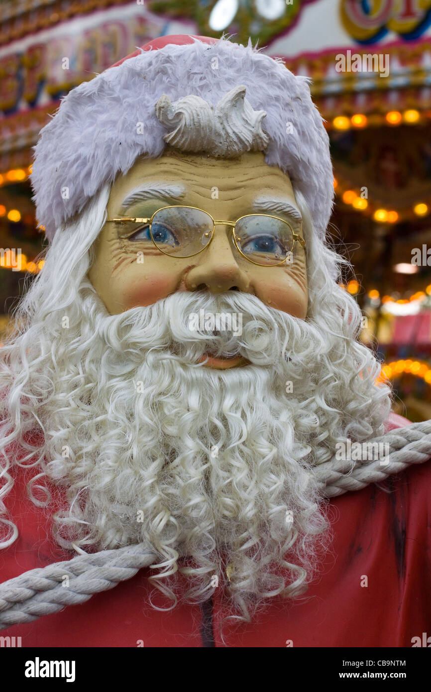 Statue de Santa Claus Banque D'Images