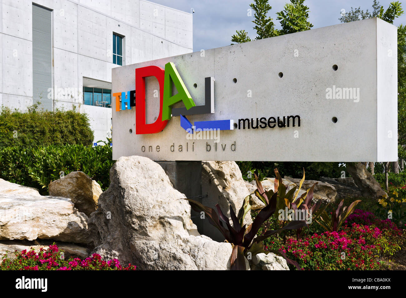 Le nouveau musée de Salvador Dali, St Petersburg, Florida, USA Banque D'Images