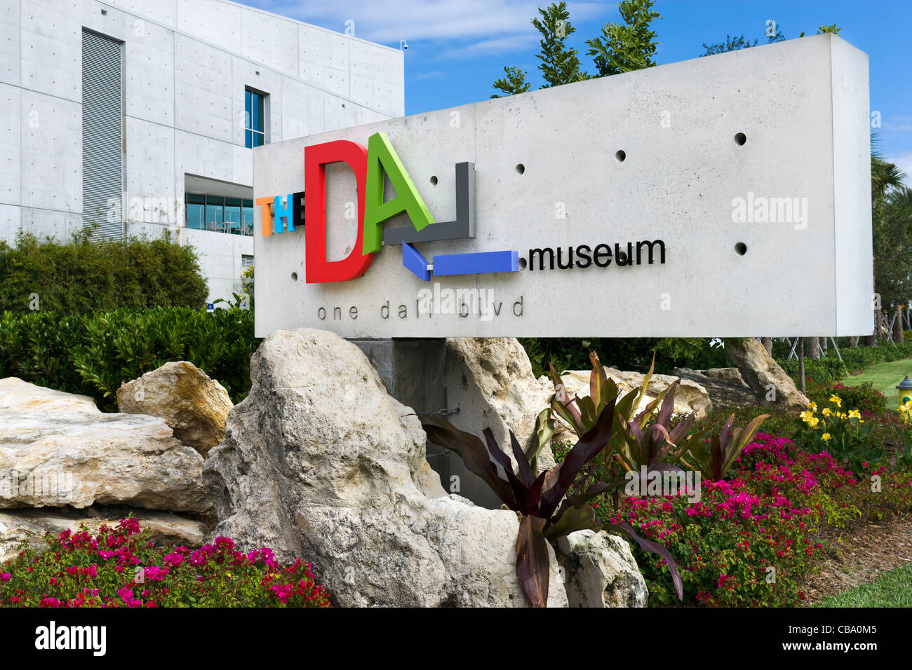 Le nouveau musée de Salvador Dali, St Petersburg, Florida, USA Banque D'Images