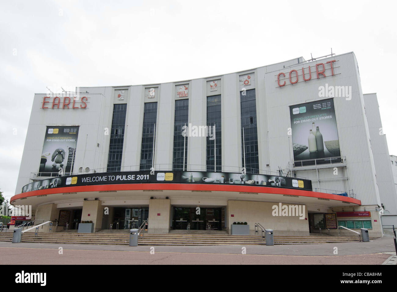 Earls Court (volley-ball), 29 mai 2011 - Jeux Olympiques et Paralympiques de Londres 2012 (LOCOG), Londres, Angleterre, Banque D'Images