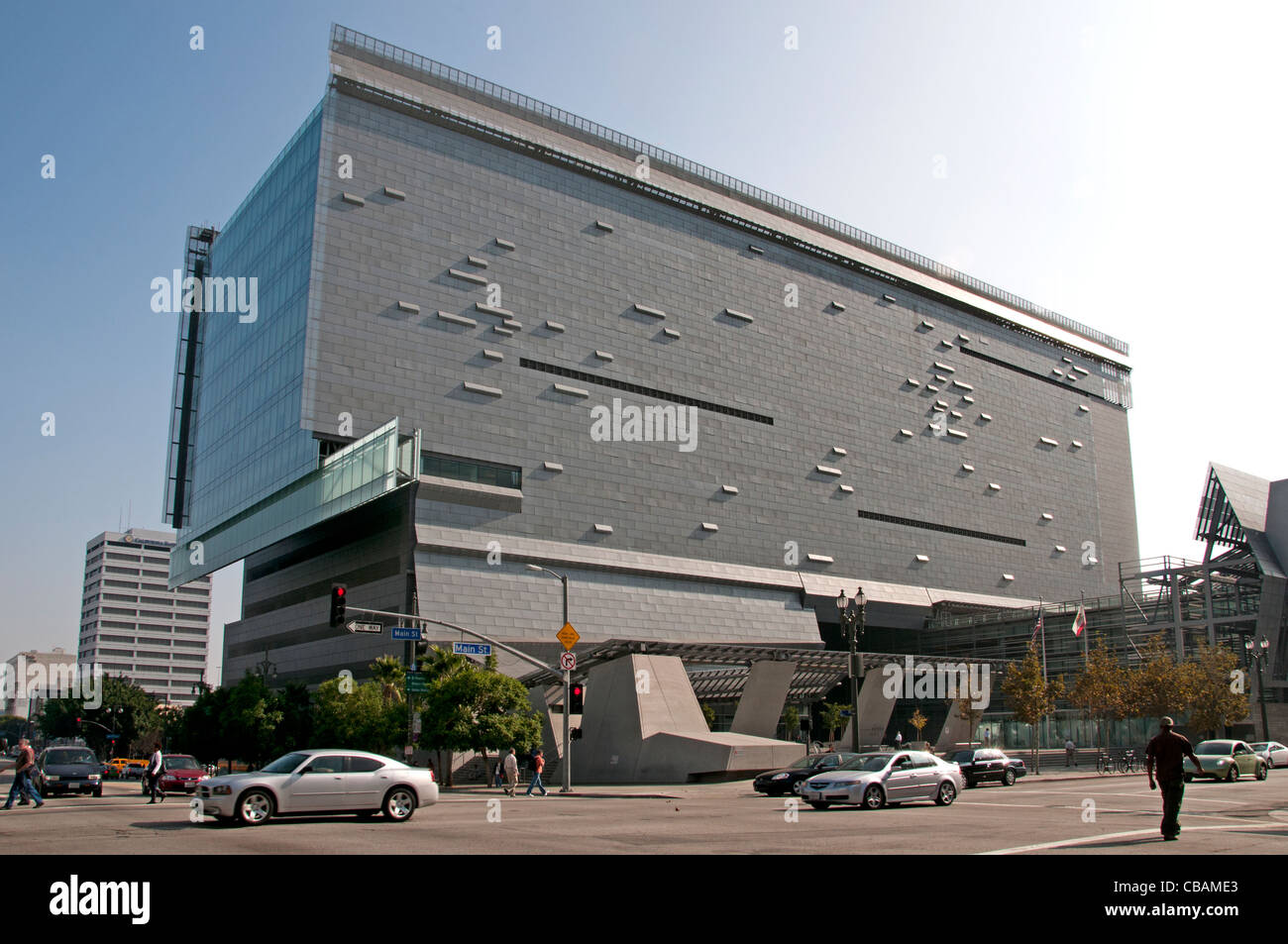 Caltrans District 7 le centre-ville de Los Angeles, États-Unis d'Amérique États-Unis d'Amérique Banque D'Images