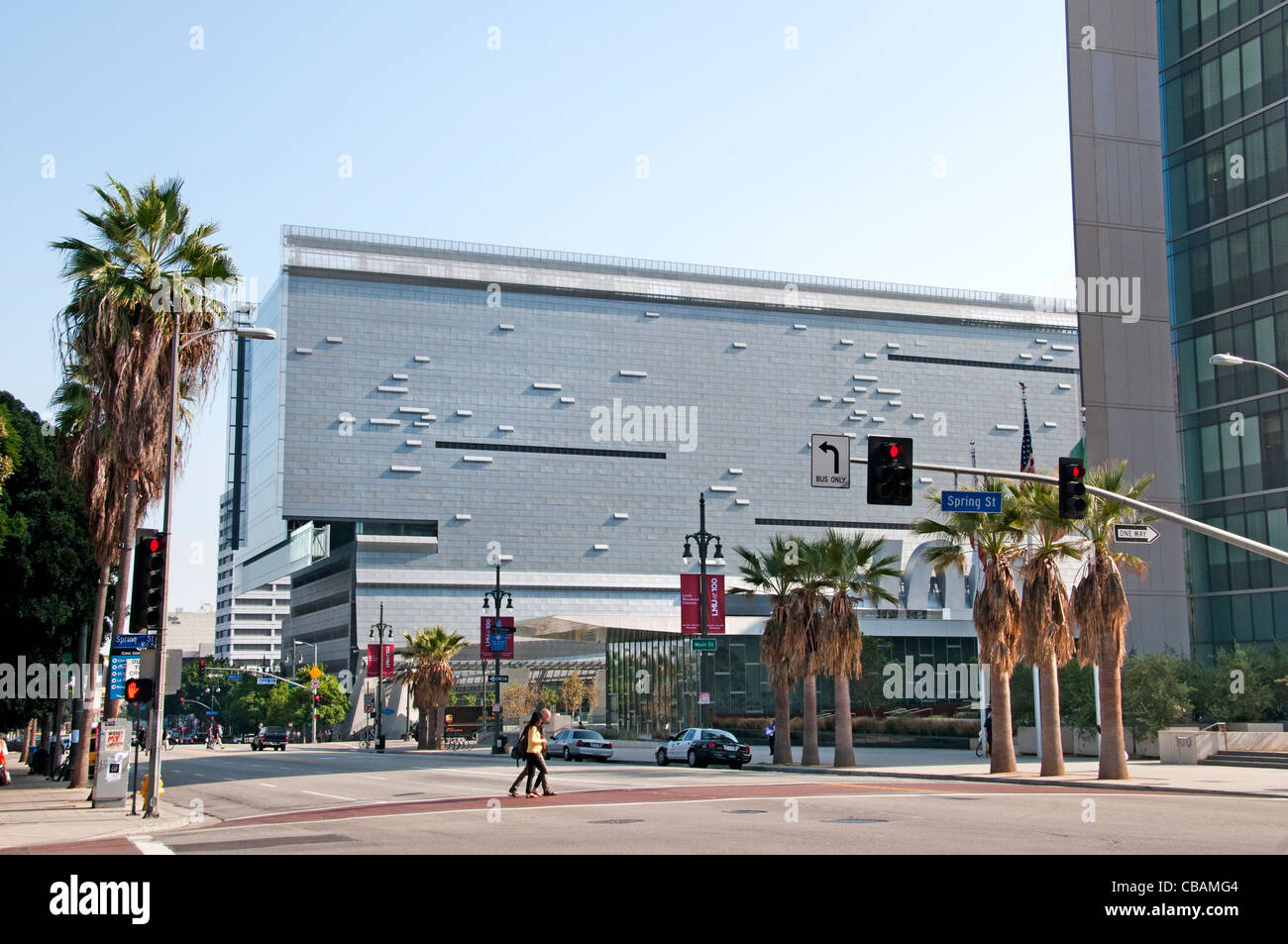 Ville de Dow Ville de Los Angeles, États-Unis d'Amérique États-Unis d'Amérique Banque D'Images