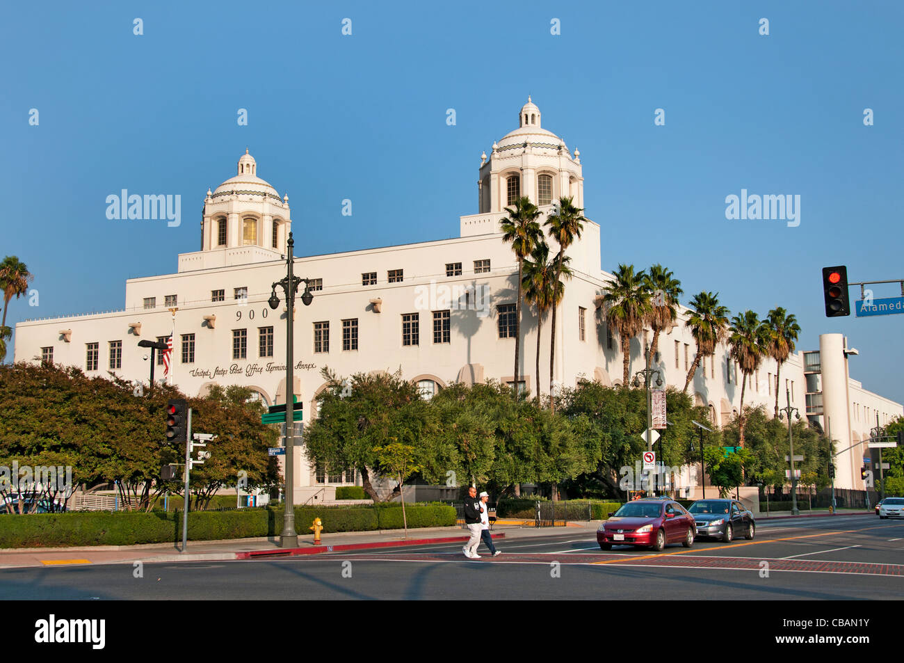 Bureau de poste de la Ville Ville de Dow Los Angeles États-Unis d'Amérique États-Unis d'Amérique Banque D'Images