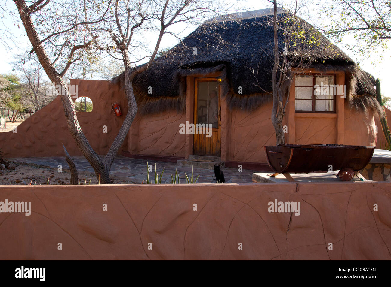 L'Afrique, la Namibie, Harnas, Harnas Wildlife Foundation et Guest Farm.  Hébergement à la ferme d'hôtes Photo Stock - Alamy