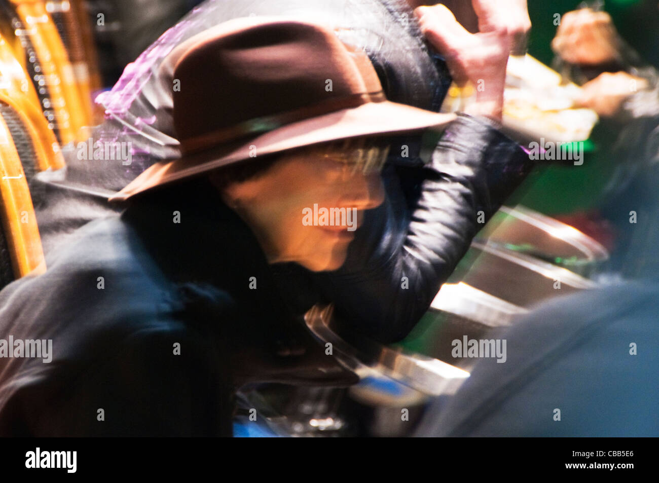 Plus femme française Paris France Banque D'Images