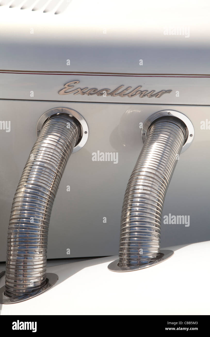 Excalibur auto, monde de l'WearableArt et voitures classiques, musée, Stoke, Nelson, île du Sud, Nouvelle-Zélande Banque D'Images