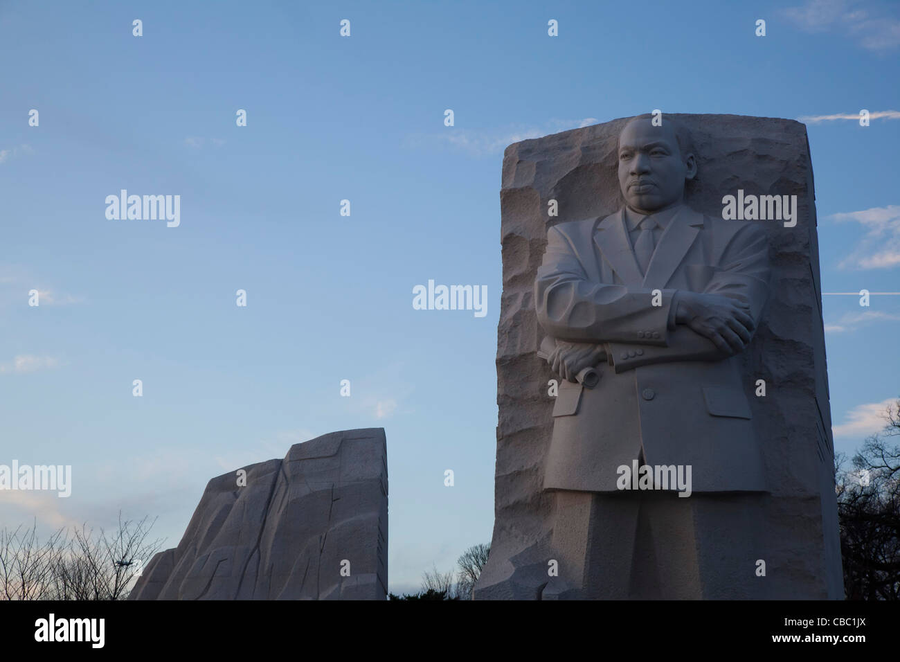 Washington, DC - Le Martin Luther King, Jr. Memorial. Banque D'Images