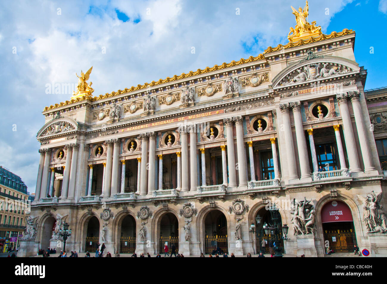 Académie Nationale de musique Paris France Banque D'Images