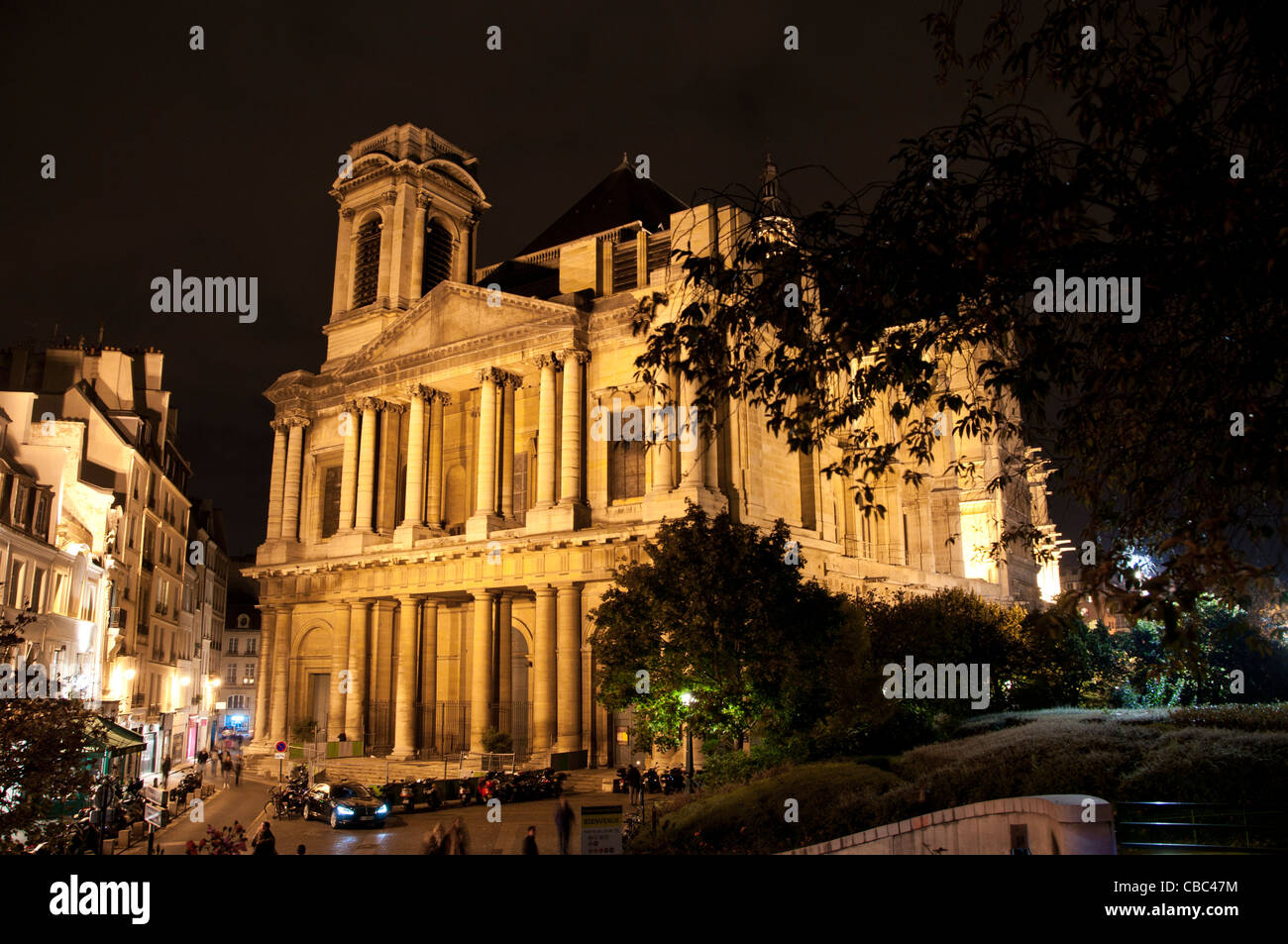 Saint Eustache Saint church Paris France Banque D'Images