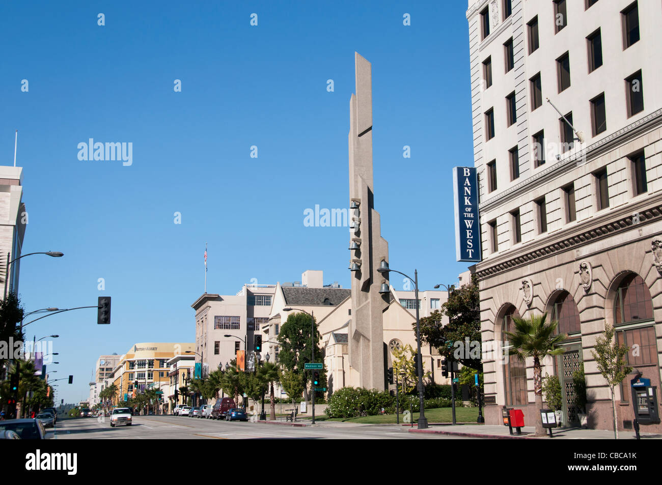 L'Église presbytérienne de Pasadena California United States Los Angeless Banque D'Images