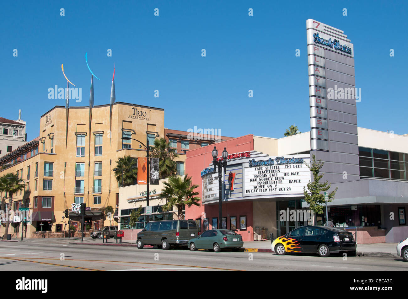 Laemmle Théâtres Cinémas les films Pasadena California United States Los Angeles Main Street Banque D'Images