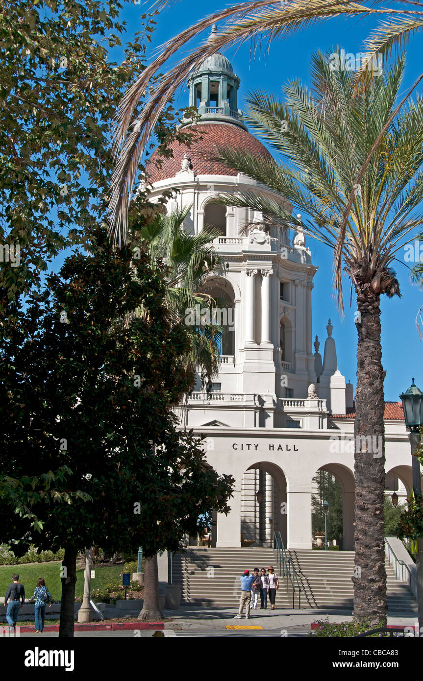 L'Hôtel de Ville de Pasadena California United States Los Angeles Banque D'Images