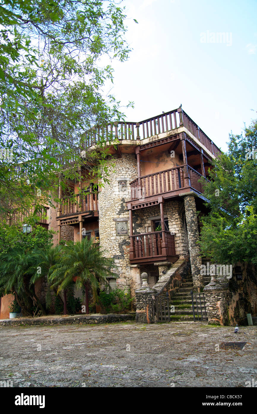 Ancienne ville de Altos de Chavon, République Dominicaine Banque D'Images