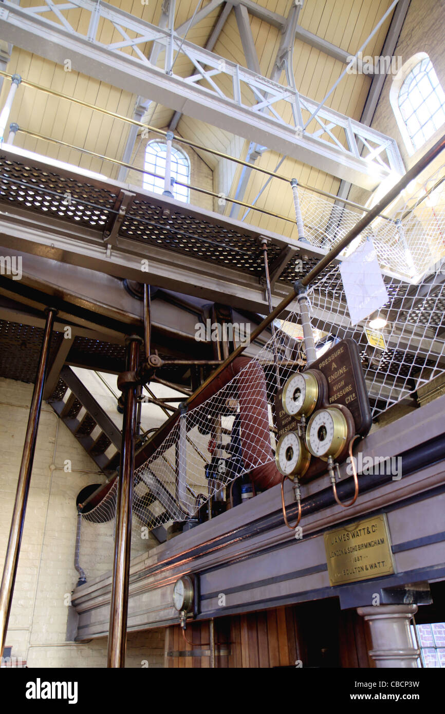 Eastney Beam Engine House Portsmouth Banque D'Images