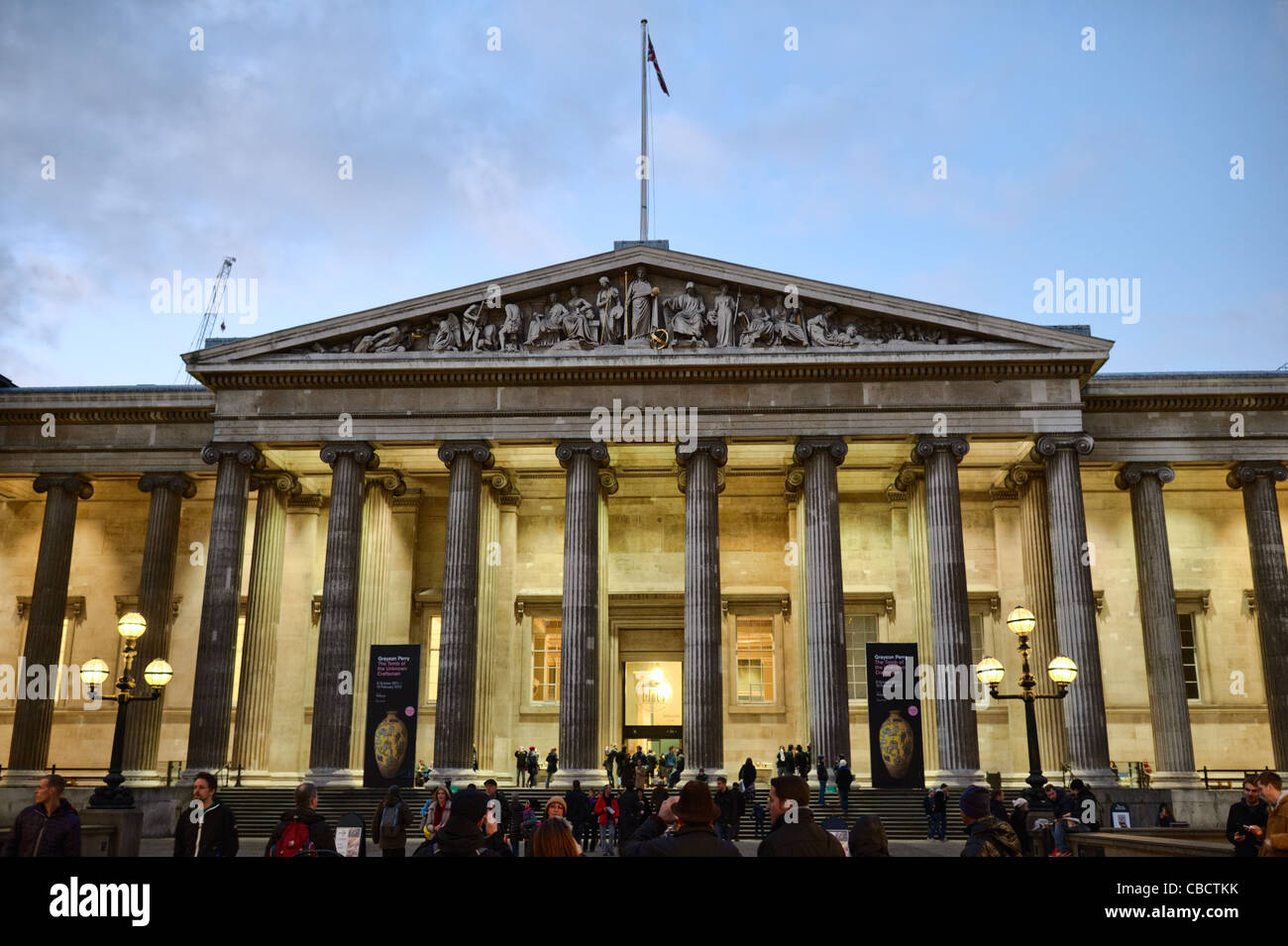 British Museum, Londres, Angleterre, Royaume-Uni, Europe Banque D'Images