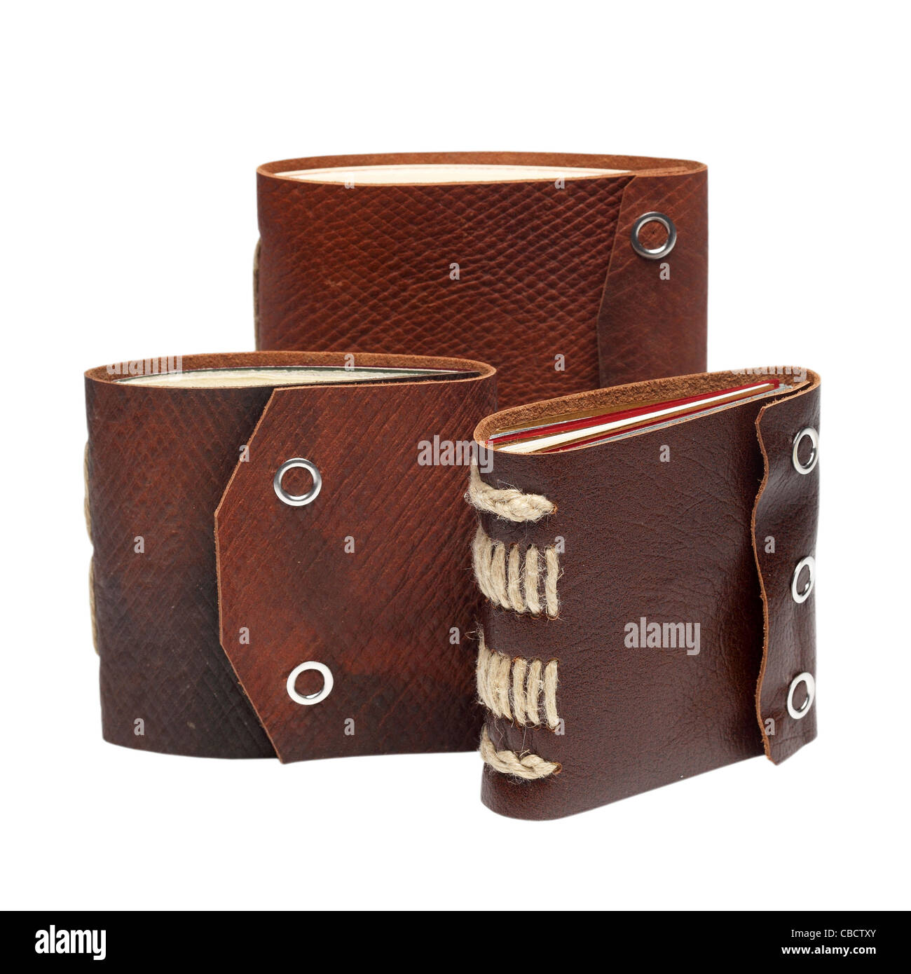 Journal intime de luxe de poche Banque D'Images