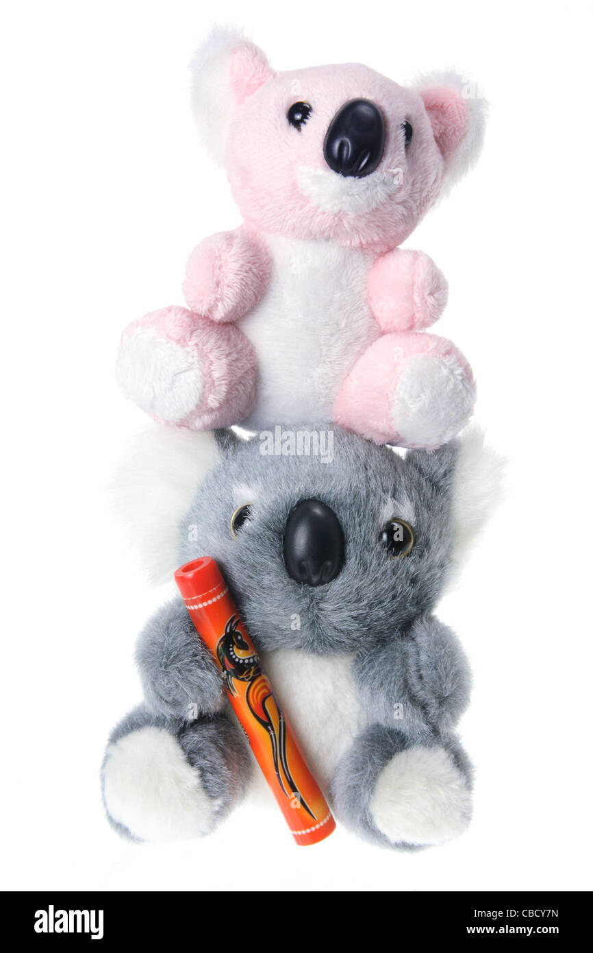 Peluche Koalas Banque D'Images