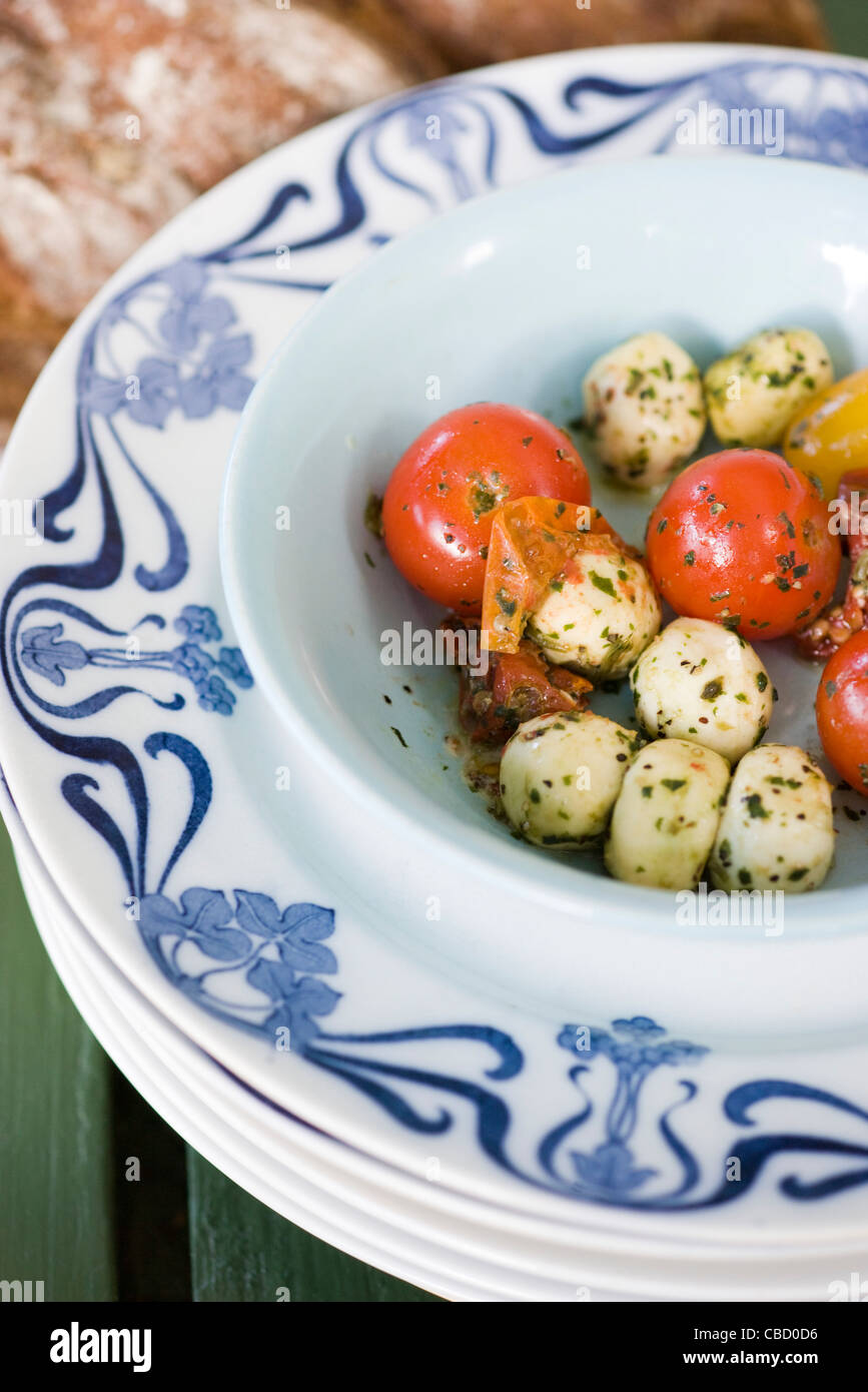 Salade Caprese Banque D'Images