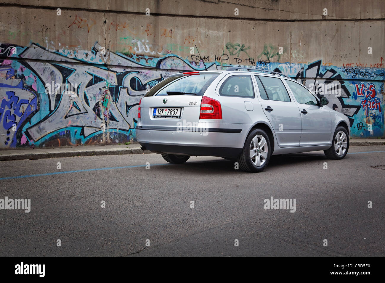 Skoda Octavia 1,6 MPI 75 KW,Combi 2011 (CTK Photo/Rene Fluger,Josef Horazny) Banque D'Images